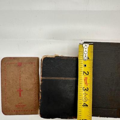 Antique Pocket Size Religious Books