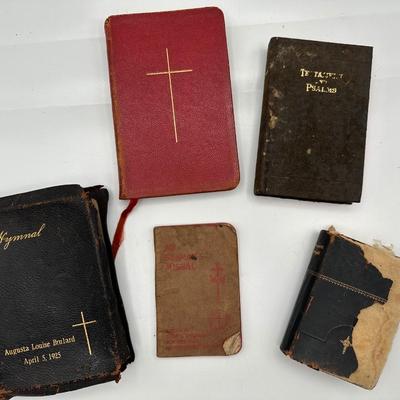 Antique Pocket Size Religious Books