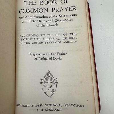 Antique Pocket Size Religious Books