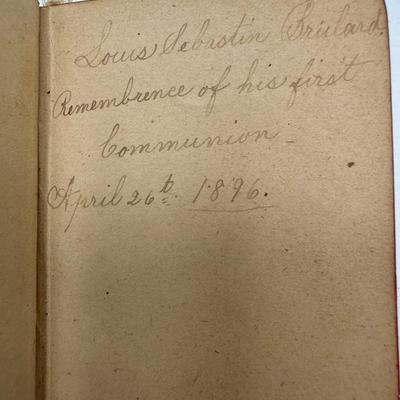 Antique Pocket Size Religious Books