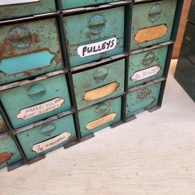 Vintage Metal Storage Bins & More (WS-JS)