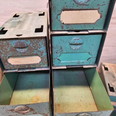 Vintage Metal Storage Bins & More (WS-JS)