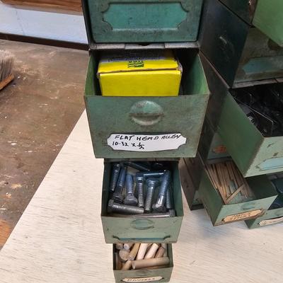 Vintage Metal Storage Bins & More (WS-JS)