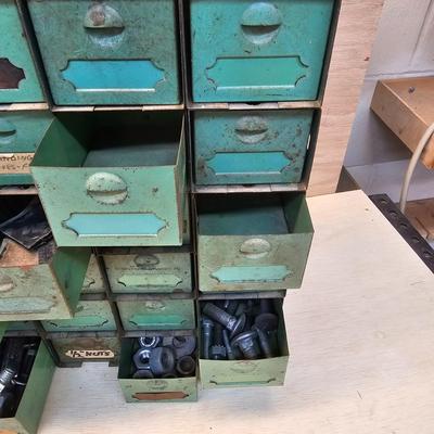 Vintage Metal Storage Bins & More (WS-JS)