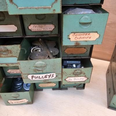 Vintage Metal Storage Bins & More (WS-JS)