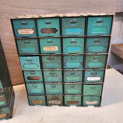 Vintage Metal Storage Bins & More (WS-JS)