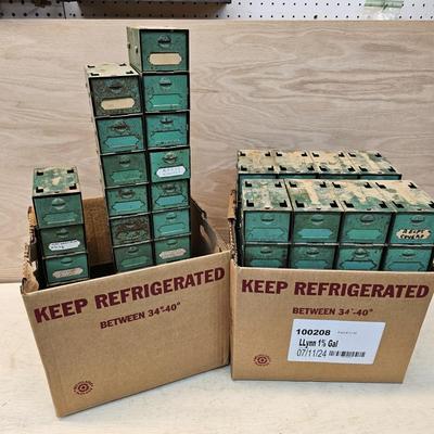 Vintage Metal Storage Bins & More (WS-JS)