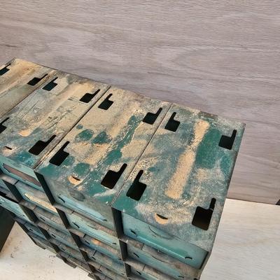 Vintage Metal Storage Bins & More (WS-JS)