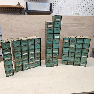 Vintage Metal Storage Bins & More (WS-JS)