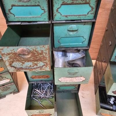 Vintage Metal Storage Bins & More (WS-JS)