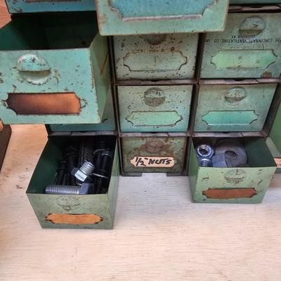 Vintage Metal Storage Bins & More (WS-JS)