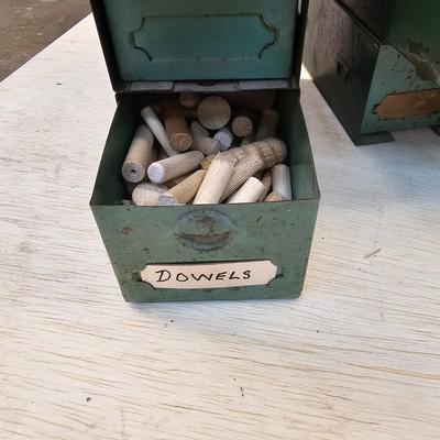 Vintage Metal Storage Bins & More (WS-JS)