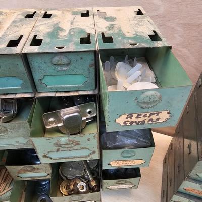 Vintage Metal Storage Bins & More (WS-JS)