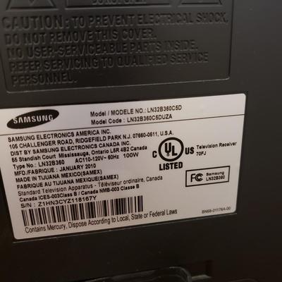 Samsung 32" TV (DR-KD)