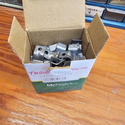 Seven Plastic Storage Bins + Contents (WS-JS)