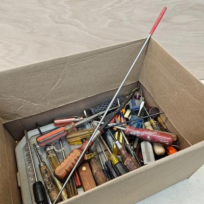 Assorted Phillips & Flathead Screwdrivers & More (WS-JS)