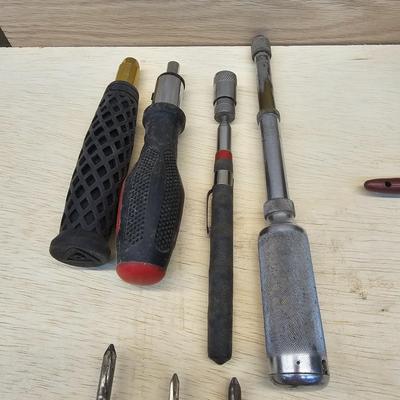 Assorted Phillips & Flathead Screwdrivers & More (WS-JS)