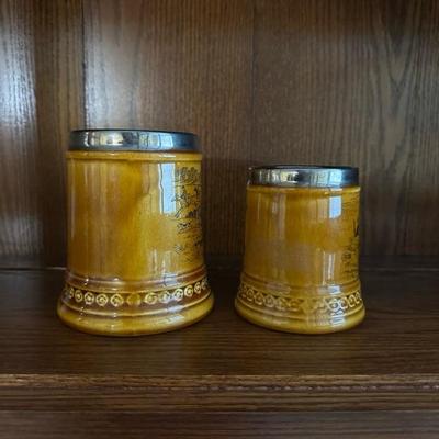 Two Lord Nelson Pottery Decorative Mugs / Steins