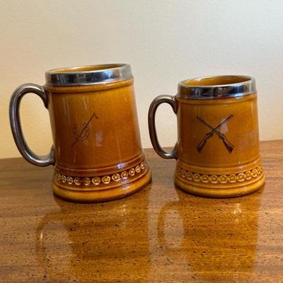 Two Lord Nelson Pottery Decorative Mugs / Steins