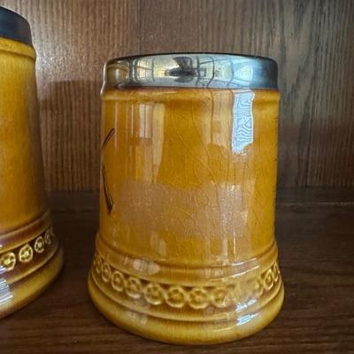 Two Lord Nelson Pottery Decorative Mugs / Steins