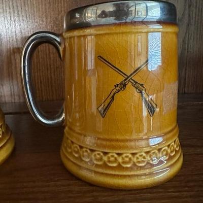 Two Lord Nelson Pottery Decorative Mugs / Steins