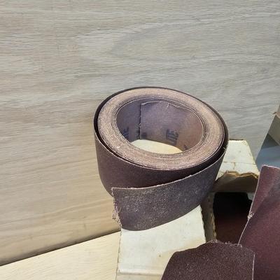 Sandpaper, Rolls, Sheets, Belts, & More (WS-JS)