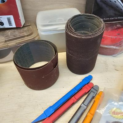 Sandpaper, Rolls, Sheets, Belts, & More (WS-JS)