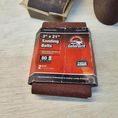 Sandpaper, Rolls, Sheets, Belts, & More (WS-JS)