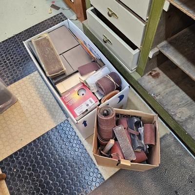 Sandpaper, Rolls, Sheets, Belts, & More (WS-JS)