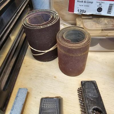 Sandpaper, Rolls, Sheets, Belts, & More (WS-JS)