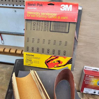 Sandpaper, Rolls, Sheets, Belts, & More (WS-JS)