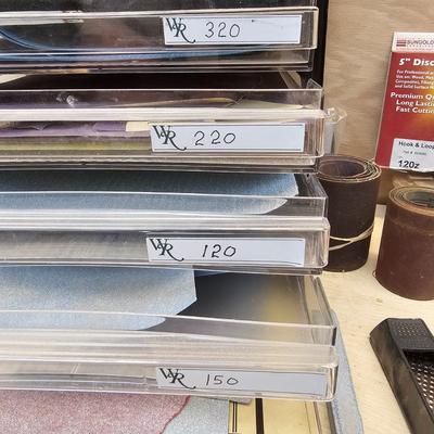 Sandpaper, Rolls, Sheets, Belts, & More (WS-JS)