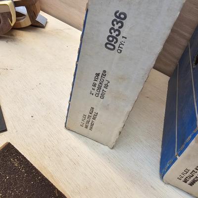 Sandpaper, Rolls, Sheets, Belts, & More (WS-JS)