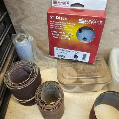 Sandpaper, Rolls, Sheets, Belts, & More (WS-JS)