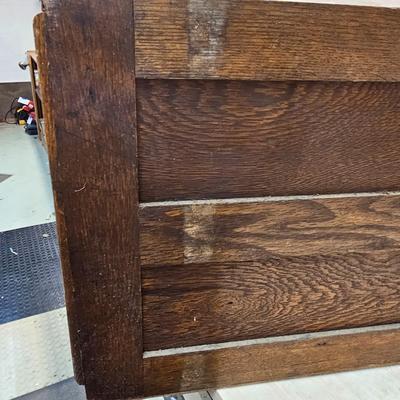 Vintage Melton Rhodes Co. Wooden File Drawer (WS-JS)