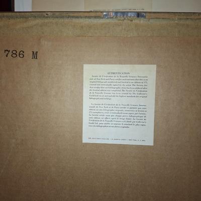 2 signed and numbered lithograph by Hoi