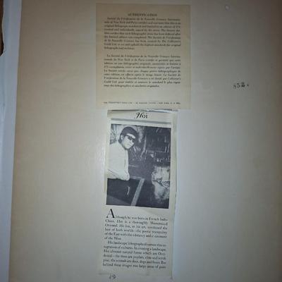 2 signed and numbered lithograph by Hoi