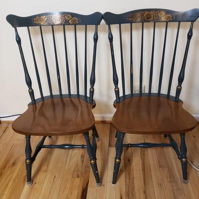 Four L. Hitchcock Chairs (DR-KD)