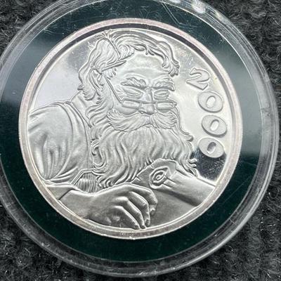 2000 1oz .999 Silver Round