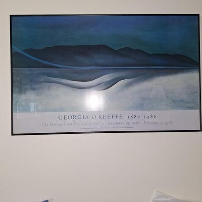 Georgia O Keefe print
