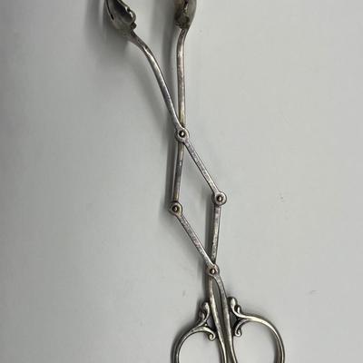 J.E Caldwell & Co Sterling Ice Tongs
