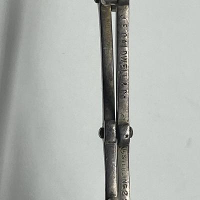 J.E Caldwell & Co Sterling Ice Tongs