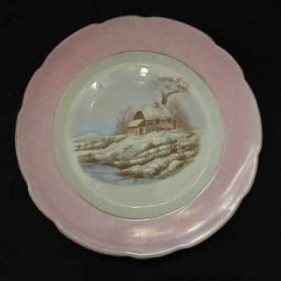 Lenox & McCoy Pitchers and Bowl with 3 Picturesque Plates