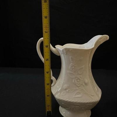 Lenox & McCoy Pitchers and Bowl with 3 Picturesque Plates