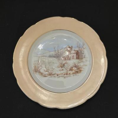 Lenox & McCoy Pitchers and Bowl with 3 Picturesque Plates