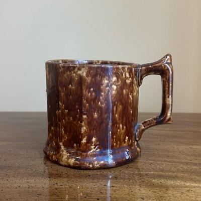 A Collection of Ohio Trinkets, Marbles, Rockingham Glaze Mug and Other Items