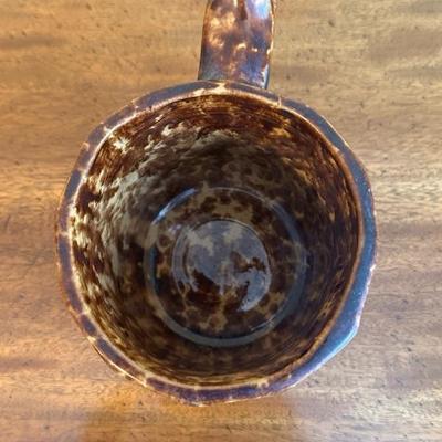 A Collection of Ohio Trinkets, Marbles, Rockingham Glaze Mug and Other Items