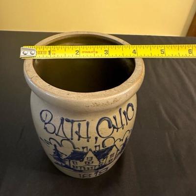 A Collection of Ohio Trinkets, Marbles, Rockingham Glaze Mug and Other Items
