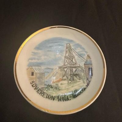 A Collection of Ohio Trinkets, Marbles, Rockingham Glaze Mug and Other Items