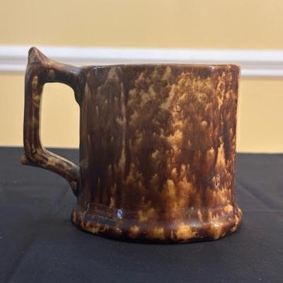 A Collection of Ohio Trinkets, Marbles, Rockingham Glaze Mug and Other Items
